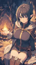 ボツになった江波ハルカのAIイラストです。 — れいとさんのAIイラスト