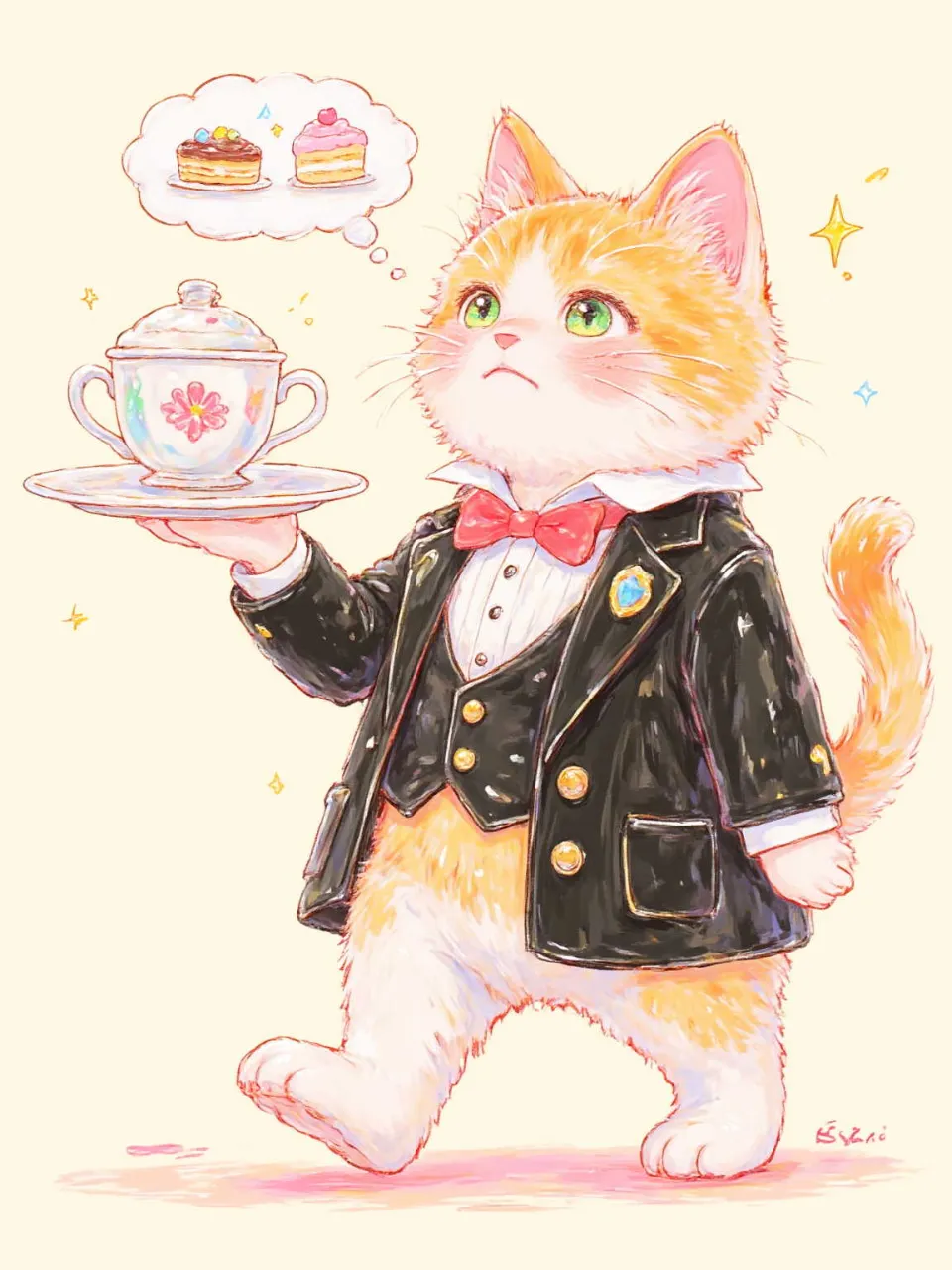 今日のおやつ何かな…