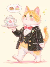 今日のおやつ何かな…