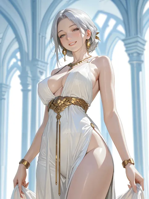 白い世界に