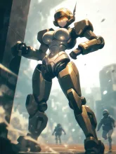 女性型ロボット