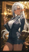 ダークエルフ — もっさんさんのAIイラスト