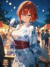 夏祭りギャル·夏祭りの夜 の投稿作品