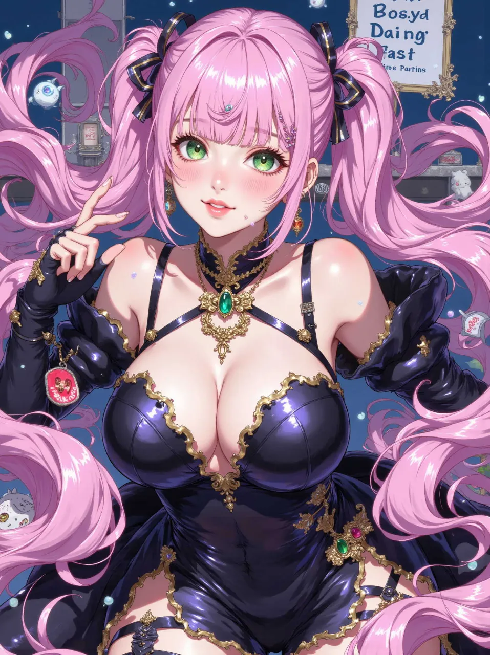 星屑のドレスと嘘つきな歌姫 — 21th Rico💖🌟🌟✨️さんのAIイラスト