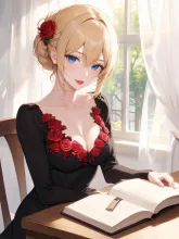 窓辺に