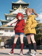 双子と名古屋城…？