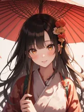 和傘の君·しっとり和の風情 の投稿作品