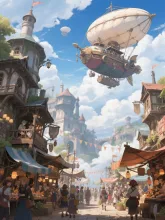 空飛ぶ市場·チャレンジ の投稿作品