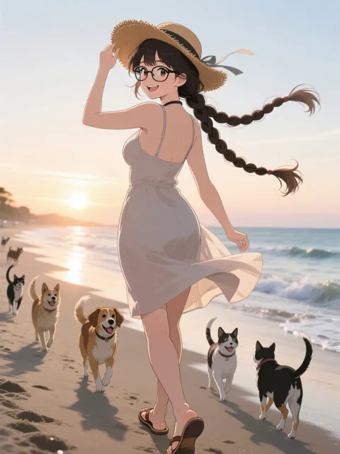 「穂蔵 灯子(ほのぐら とうこ)」と海辺の散歩