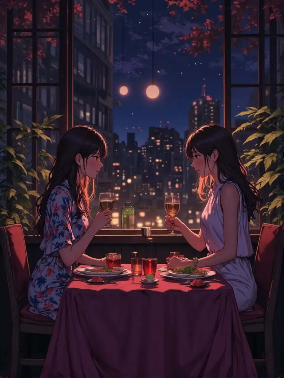 今夜は私の部屋に泊まる?