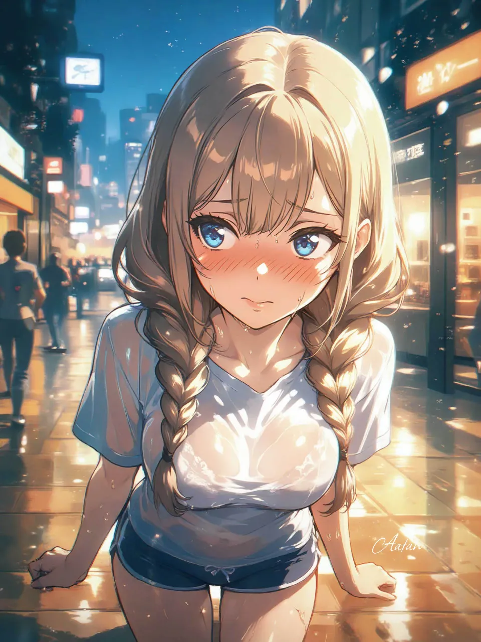 幻月の再光プロ, アニメ風, イラスト