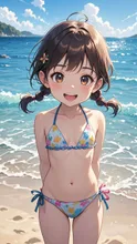 初めての水着 — SUPP774366663さんのAIイラスト