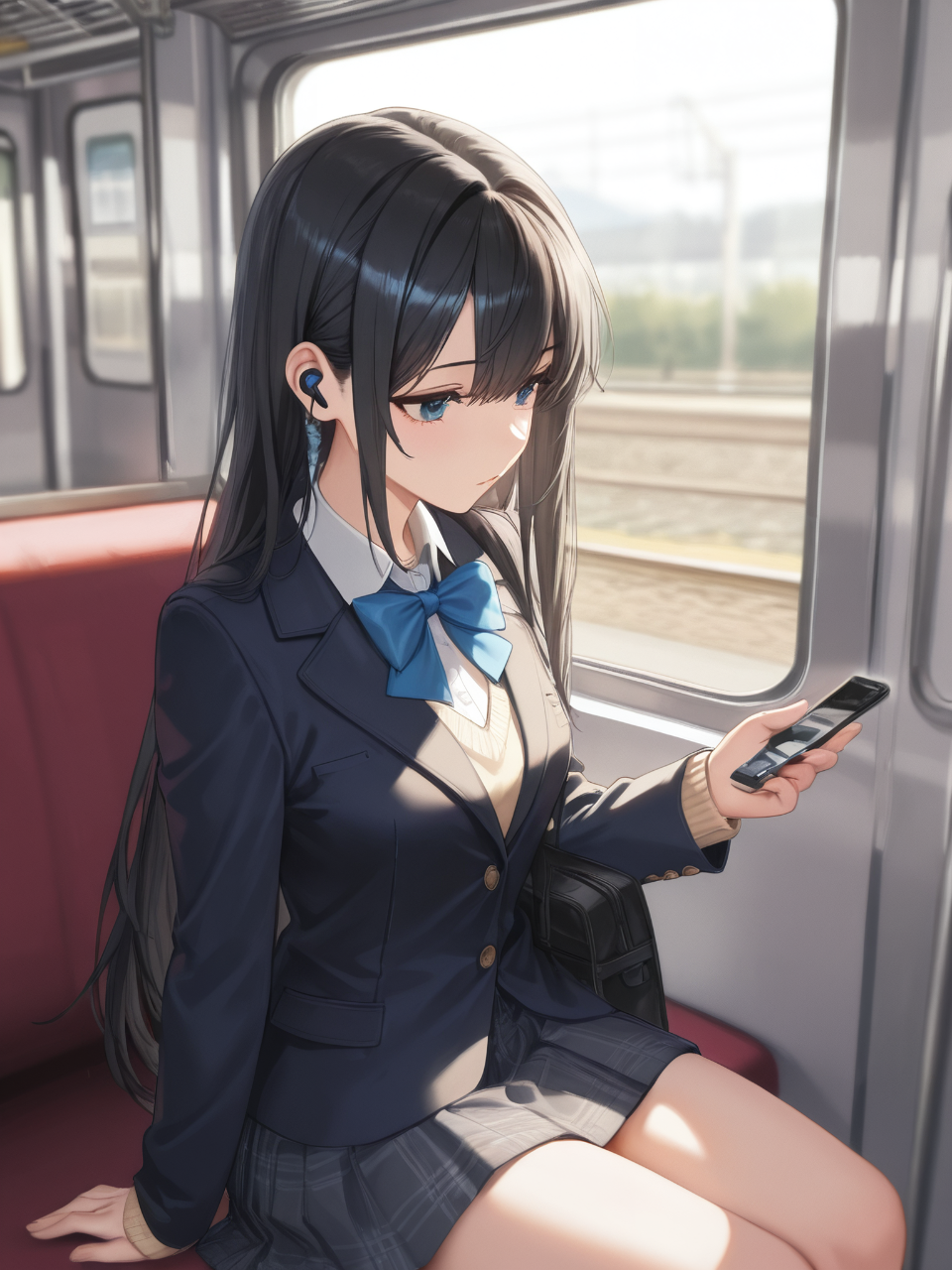 退屈な1日の始まり — なぎささんのAIイラスト