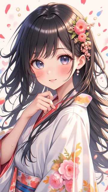 エビネの花少女👧