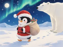 これから向かいます🐧🎁