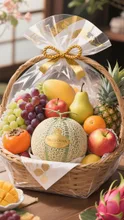 フルーツ🍎ギフトバスケット