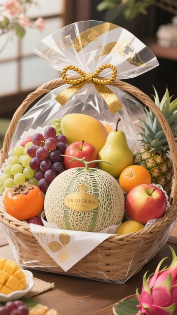 フルーツ🍎ギフトバスケット
