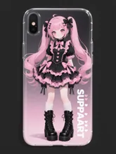 スマホケース…地雷系少女-ロリ — リアル系イラストのAIイラスト|SUPPART