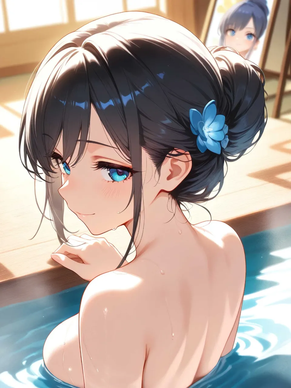 あら？一緒にはいる？