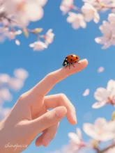 かわいい訪問者