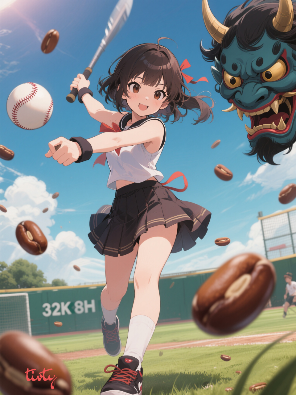 オニ退治♪