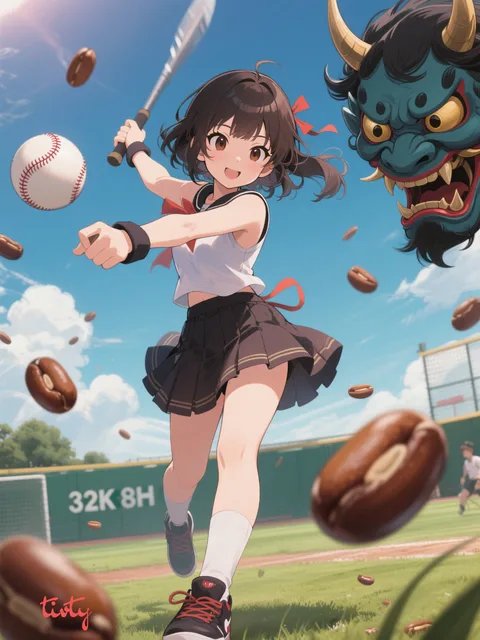 オニ退治♪