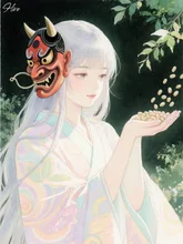 豆貰ってる