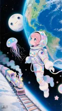宇宙から地球を見てみた