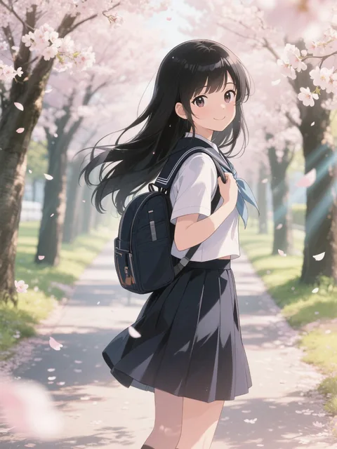 High-quality illustrations - 新生活スタート