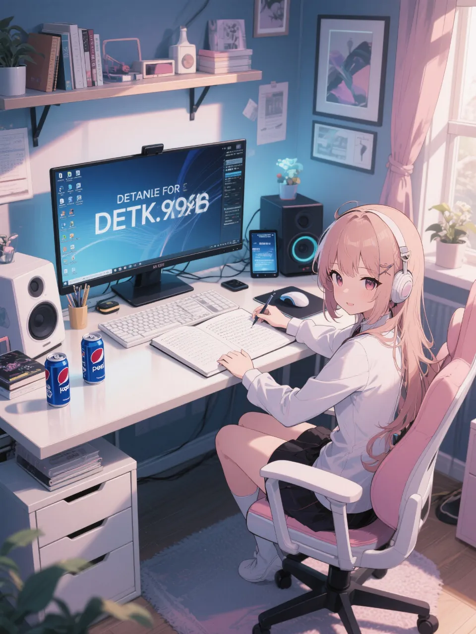 作家志望の瞬間
