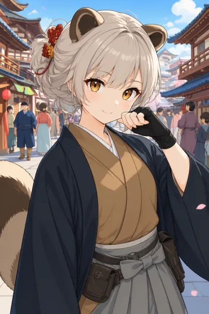 キツネさんこっちです