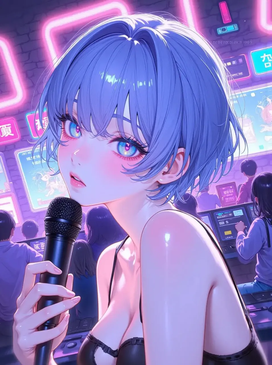 透け感のあるアニメ