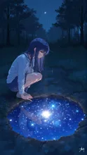 異世界への入り口の水たまり