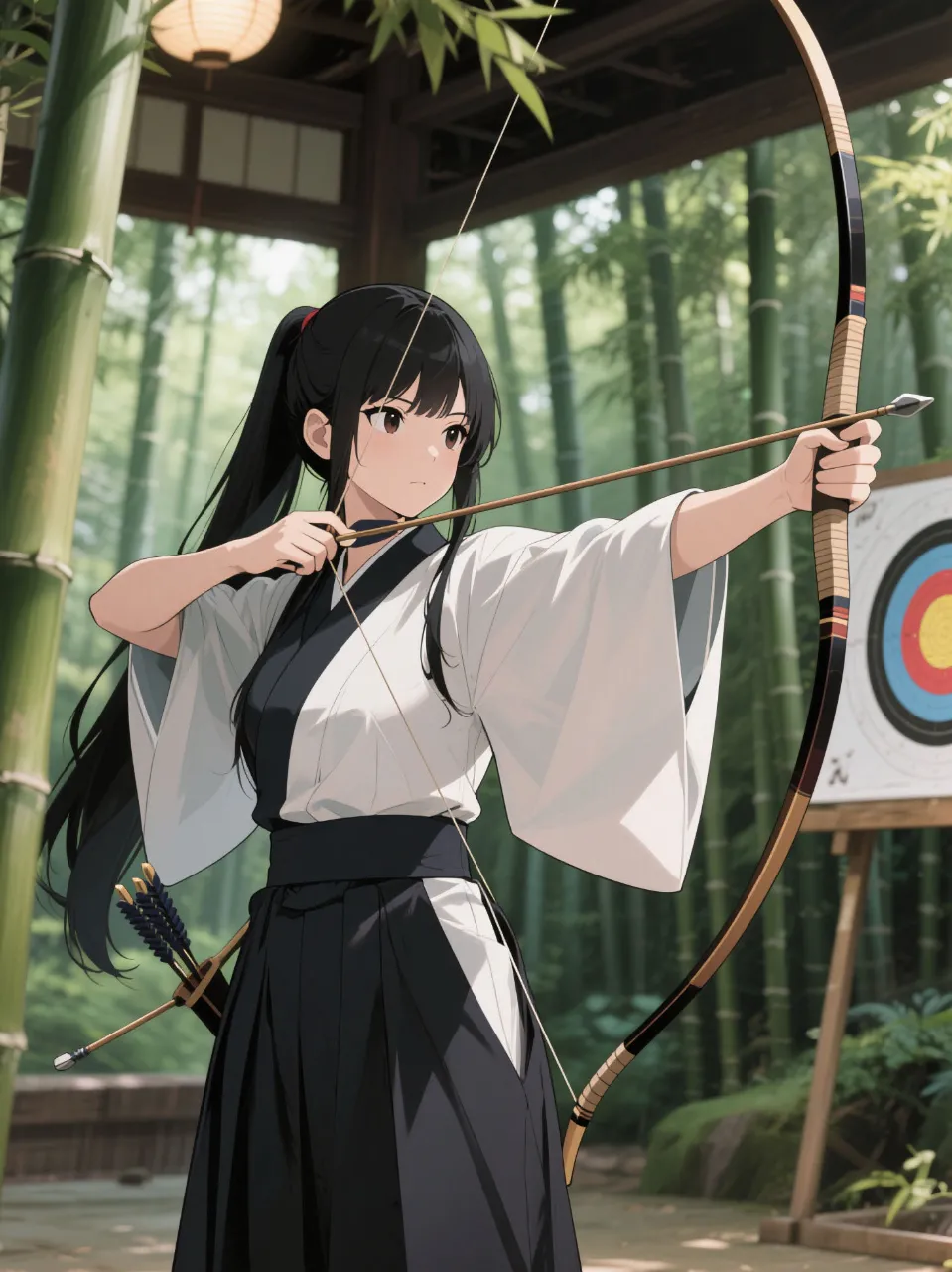 弓道の少女!