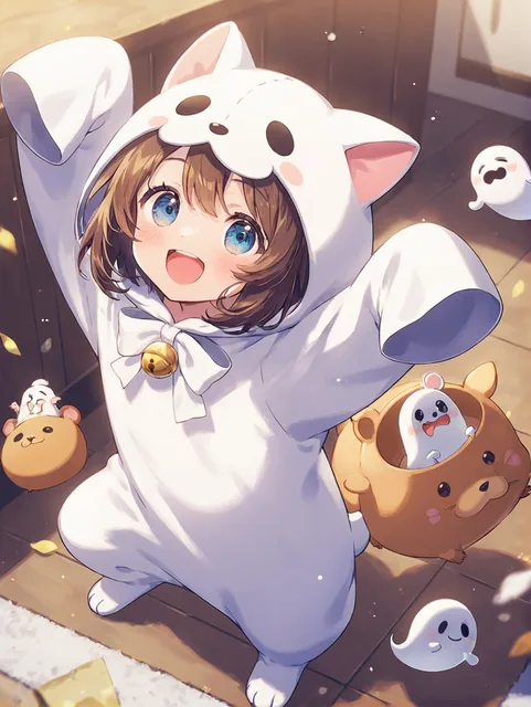 おばけちゃんのお出迎え♪