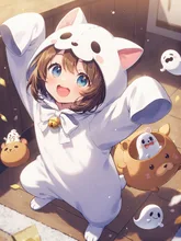 おばけちゃんのお出迎え♪