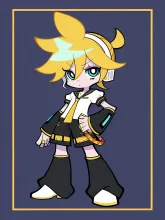 ちびキャラ風カートゥーン 鏡音レン