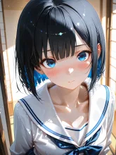 もうわかんにゃい。 — セーラー服のAIイラスト|SUPPART
