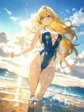 ビーチの水着美女·真夏のビーチ の受賞作品