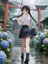 「穂蔵　灯子(ほのぐら　とうこ)」の紫陽花寺