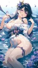 花菖蒲の咲く池·初夏チャレンジ の投稿作品