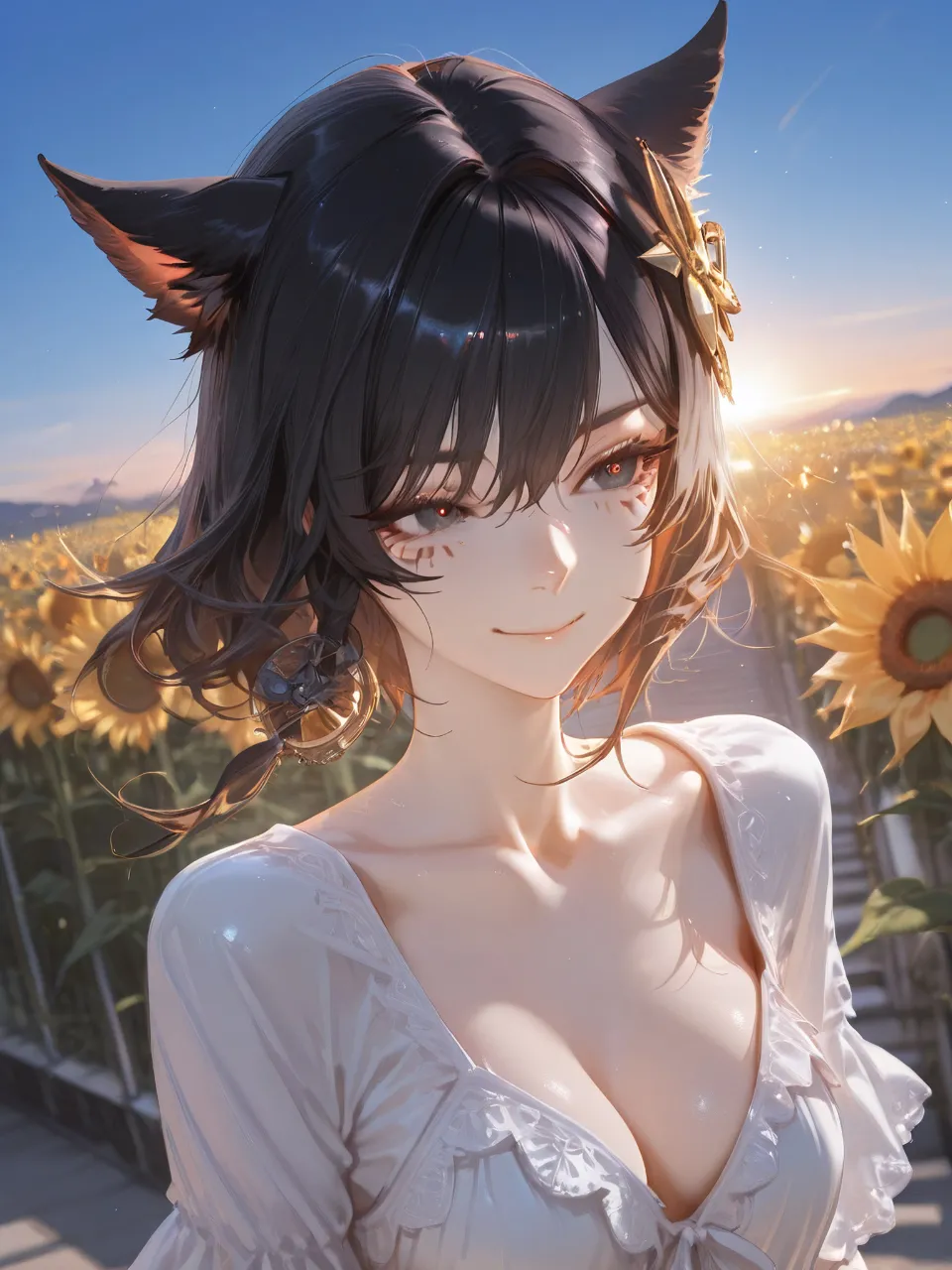 春の晴れ空