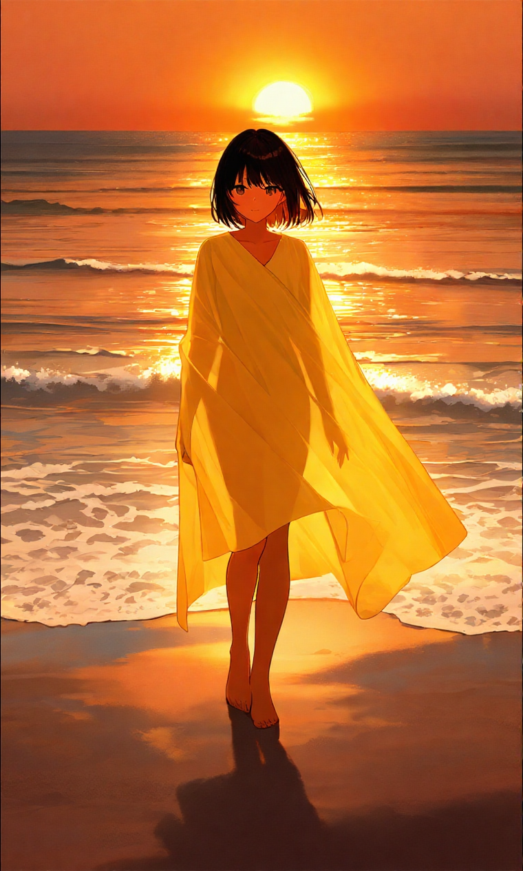 Sunset♪ — てぃぶてぃさんのAIイラスト
