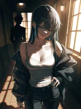 柄悪 — リマさんさんのAIイラスト