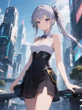 近未来の街