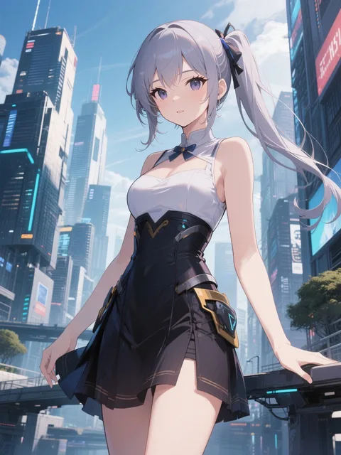 近未来の街