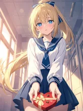 貰ってください、って感じだね