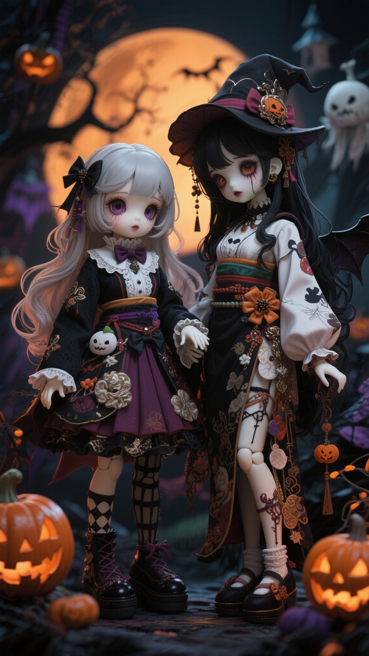 ハロウィンの森にはご注意を… — 🐼yuu-tan🐼さんのAIイラスト