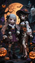 ハロウィンの森にはご注意を… — 🐼yuu-tan🐼さんのAIイラスト