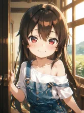 サロペット·肩ひもをゆるめて の投稿作品